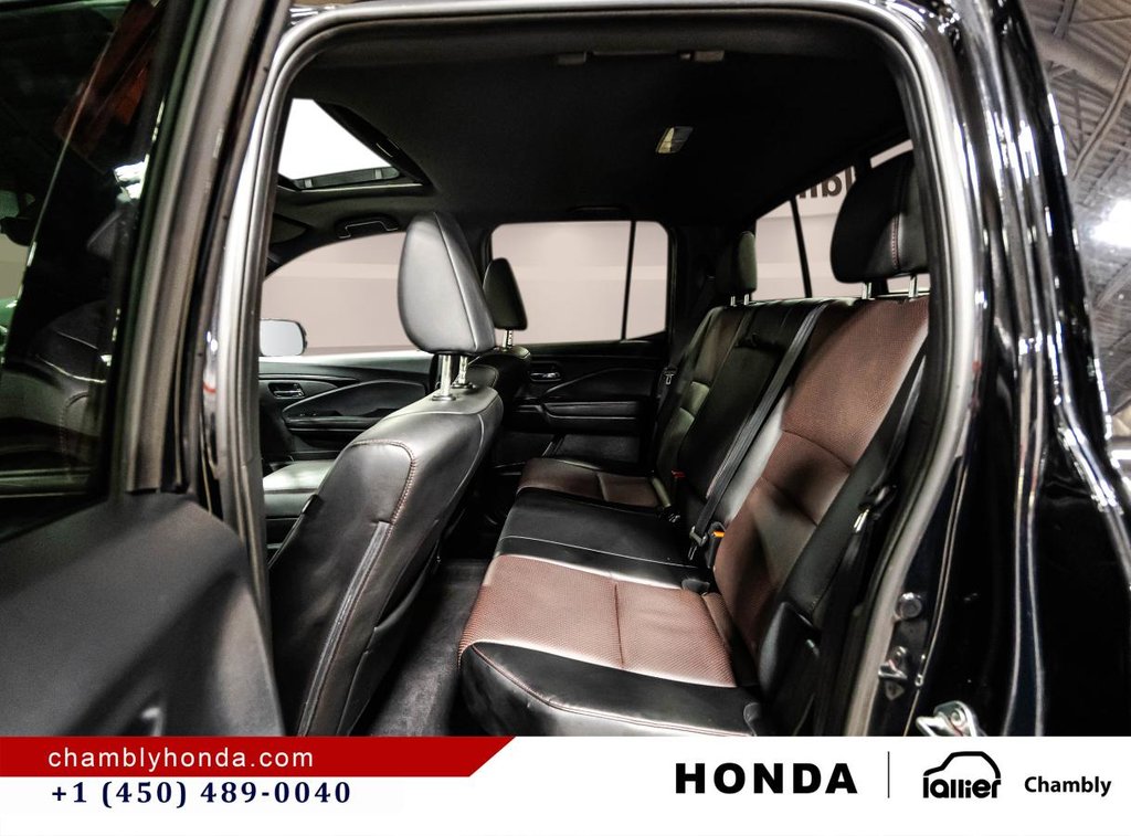 2024 Honda Ridgeline Black Edition AWD I LEATGER I SUNROOF I MAGS I STARTER I ACTIVE SECURITY in Montréal, Quebec - 14 - w1024h768px