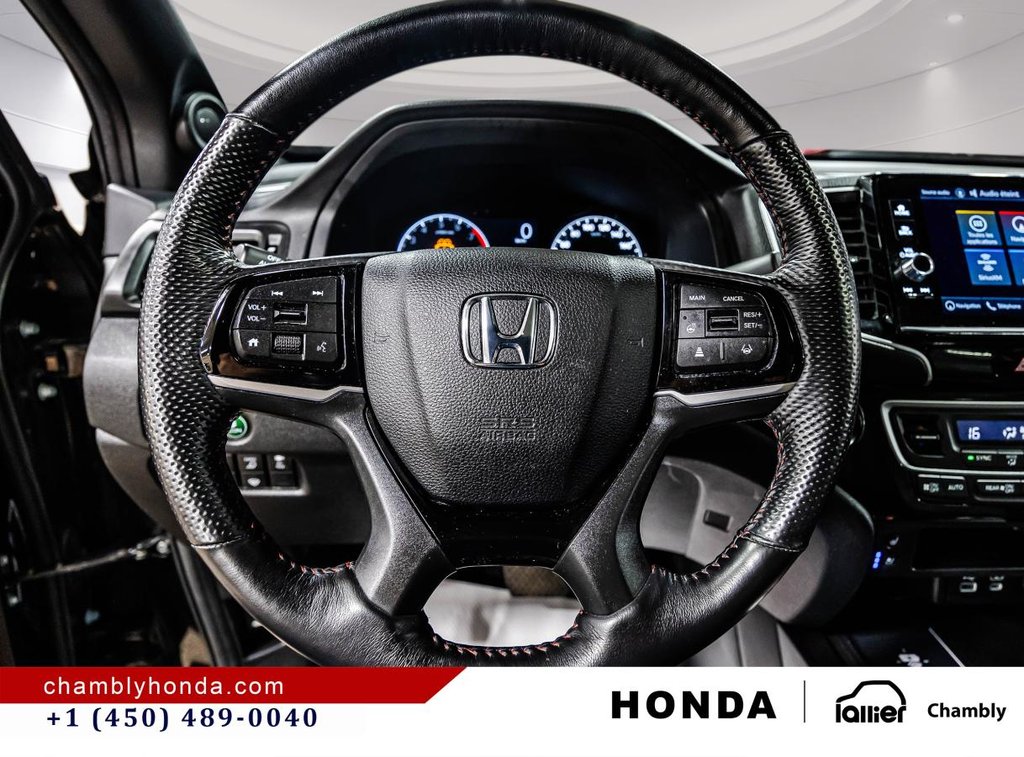 2024 Honda Ridgeline Black Edition AWD I LEATGER I SUNROOF I MAGS I STARTER I ACTIVE SECURITY in Montréal, Quebec - 24 - w1024h768px