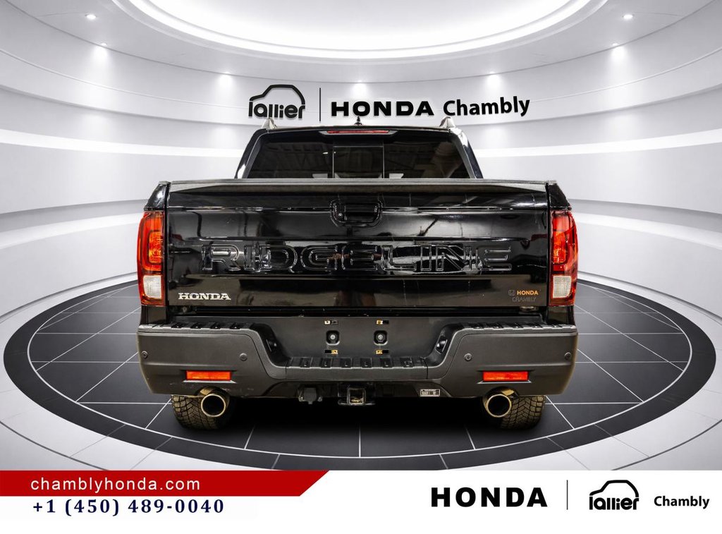 2024 Honda Ridgeline Black Edition AWD I LEATGER I SUNROOF I MAGS I STARTER I ACTIVE SECURITY in Montréal, Quebec - 6 - w1024h768px