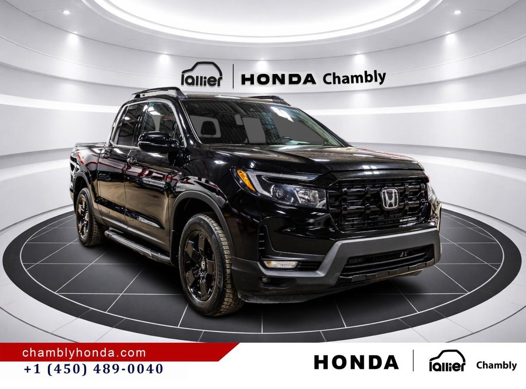 2024 Honda Ridgeline Black Edition AWD I LEATGER I SUNROOF I MAGS I STARTER I ACTIVE SECURITY in Montréal, Quebec - 9 - w1024h768px