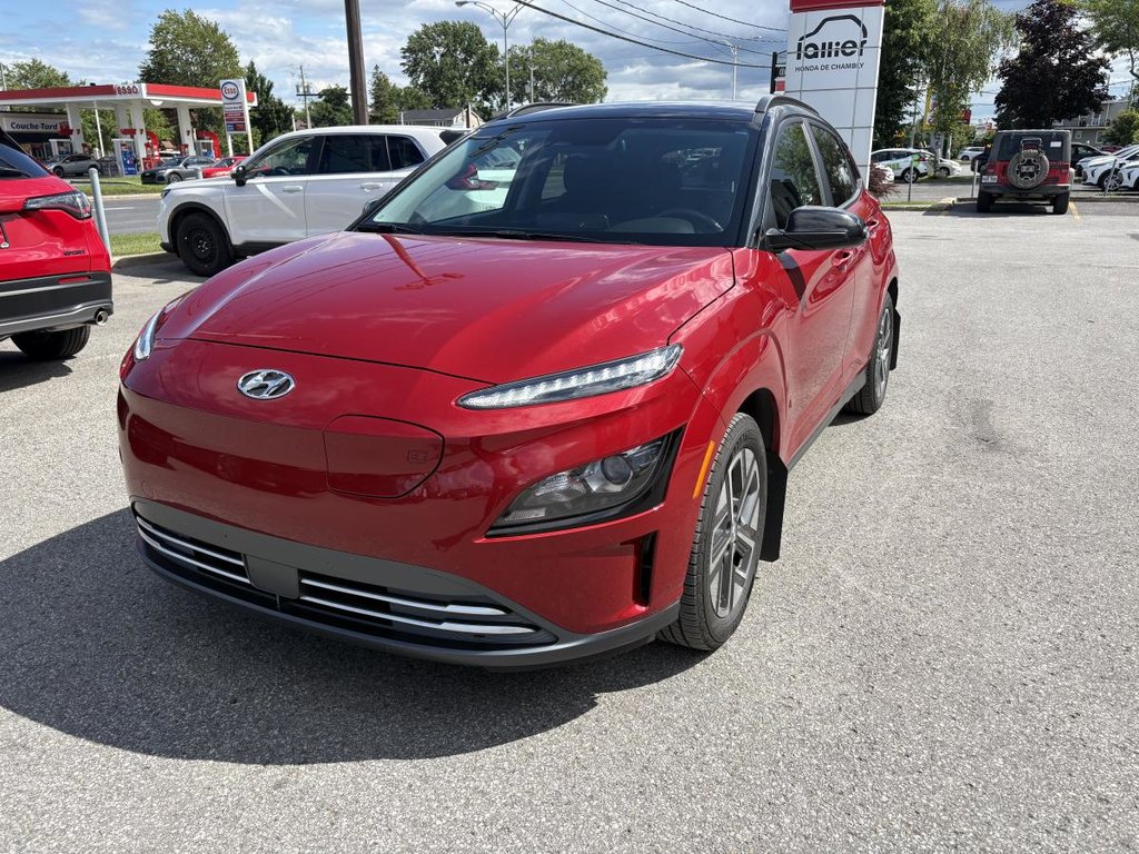Hyundai Kona Electric Preferred FWD w/Two-Tone Roof CARPLAY I STARTER I MAGS I HEATED SEATS AND STEERING WHEEL 2022 à Montréal, Québec - 3 - w1024h768px
