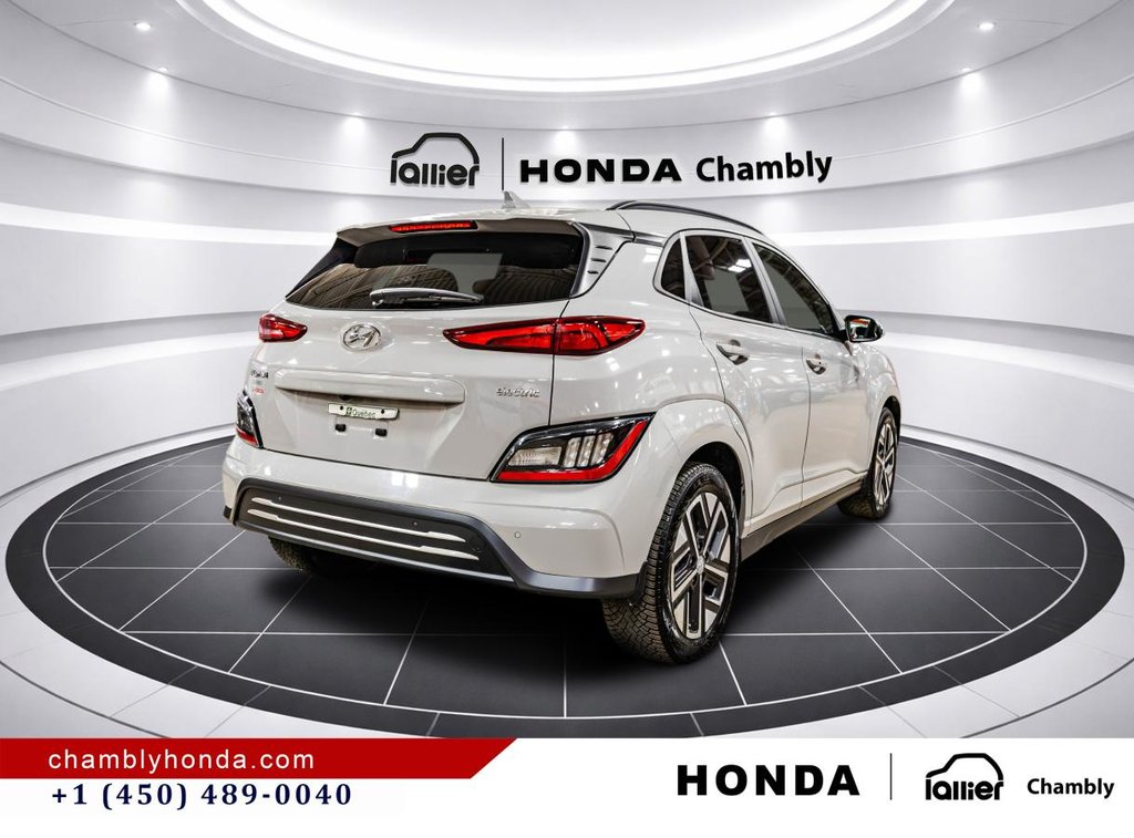 2023 Hyundai Kona Electric Ultimate I CARPLAY I HEATED & VENTILATED SEATS I SUNROOF MAGS I ACTIVE SECURITY in Montréal, Quebec - 7 - w1024h768px