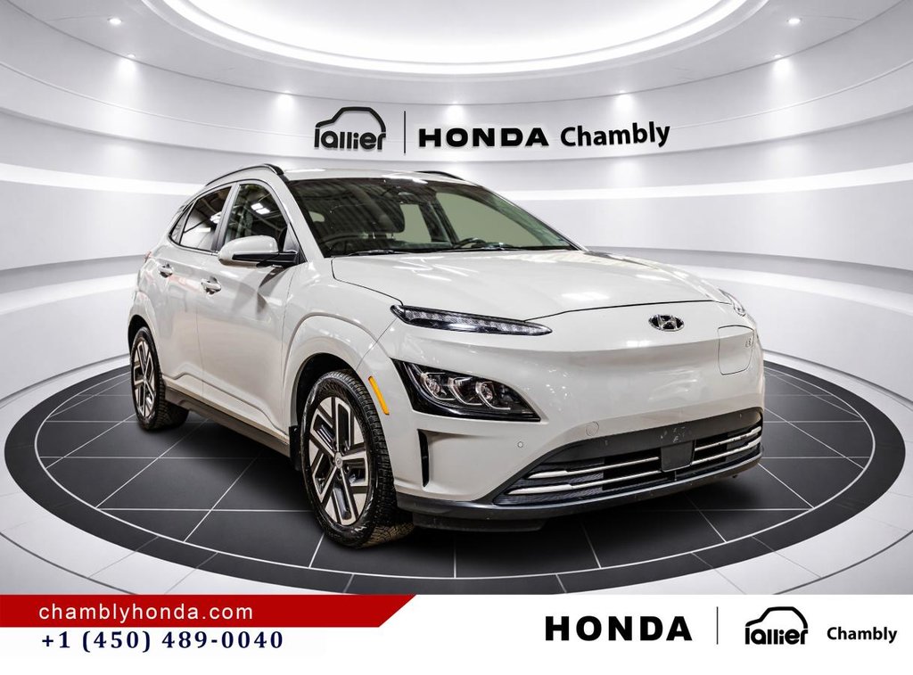 2023 Hyundai Kona Electric Ultimate I CARPLAY I HEATED & VENTILATED SEATS I SUNROOF MAGS I ACTIVE SECURITY in Montréal, Quebec - 9 - w1024h768px