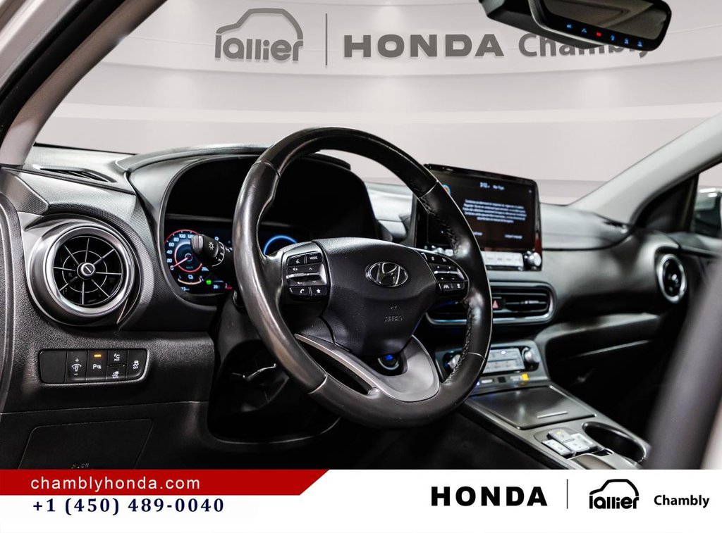 2023 Hyundai Kona Electric Ultimate I CARPLAY I HEATED & VENTILATED SEATS I SUNROOF MAGS I ACTIVE SECURITY in Montréal, Quebec - 22 - w1024h768px