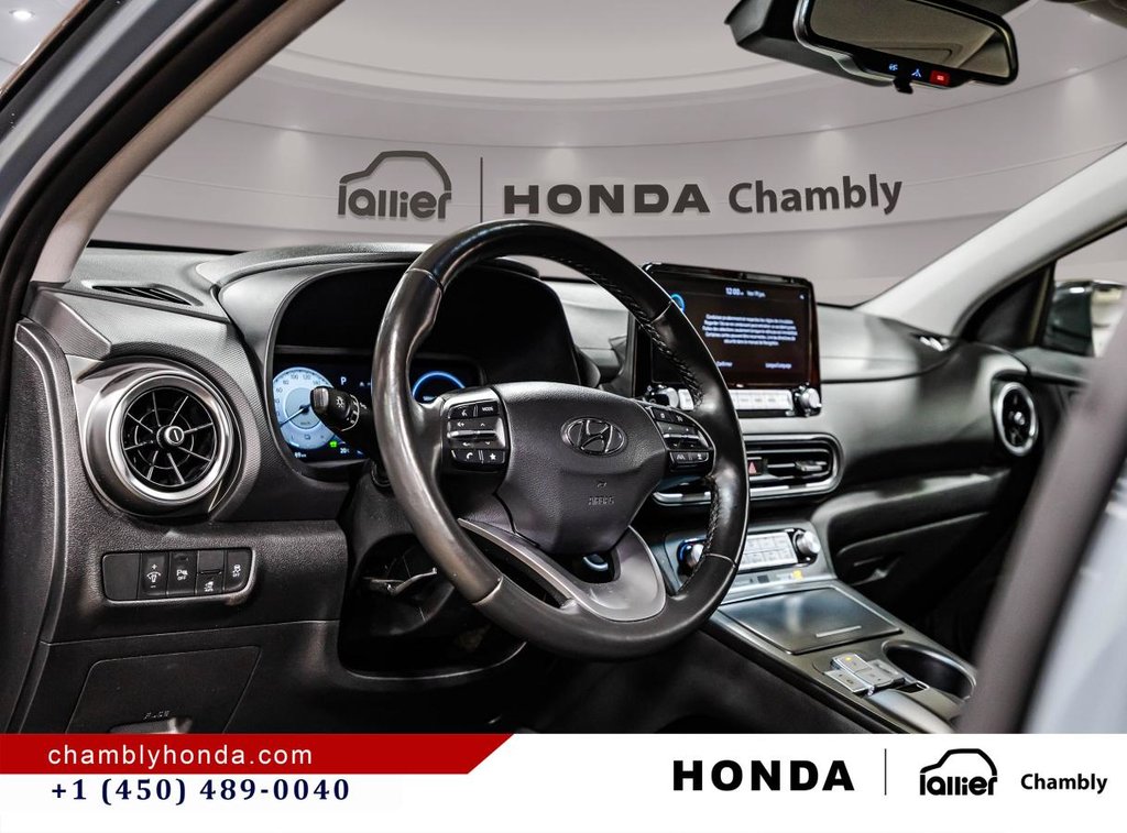 Hyundai Kona Electric Preferred FWD w/Two-Tone Roof MAGS I HEATED SEATS  & STEERING WHEEL I CARPLAY I STARTER I 2023 à Montréal, Québec - 20 - w1024h768px