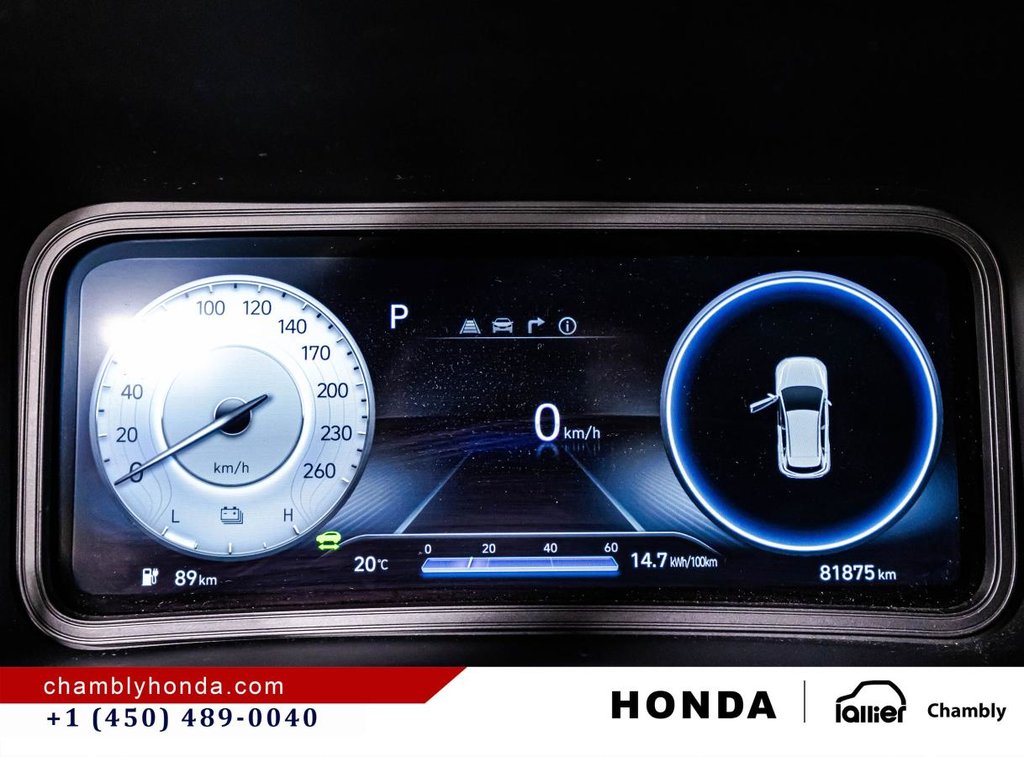 Hyundai Kona Electric Preferred FWD w/Two-Tone Roof MAGS I HEATED SEATS  & STEERING WHEEL I CARPLAY I STARTER I 2023 à Montréal, Québec - 23 - w1024h768px
