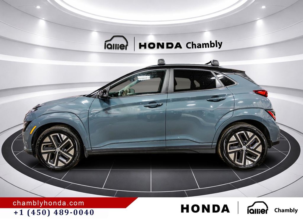Hyundai Kona Electric Preferred FWD w/Two-Tone Roof MAGS I HEATED SEATS  & STEERING WHEEL I CARPLAY I STARTER I 2023 à Montréal, Québec - 4 - w1024h768px
