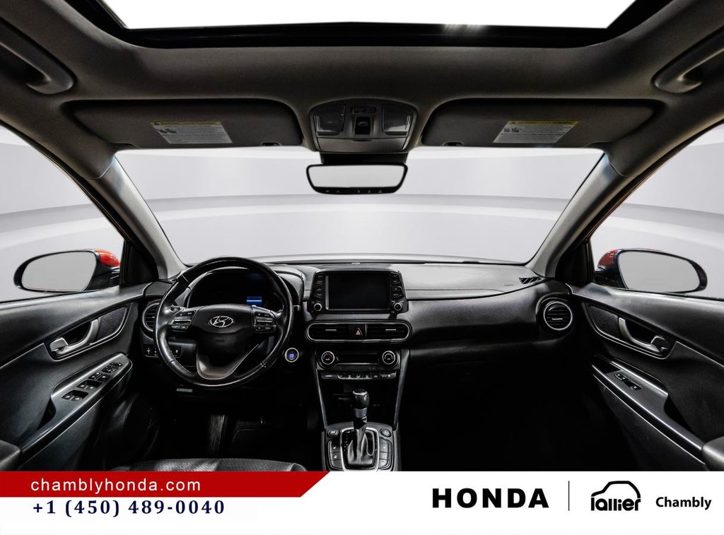Hyundai Kona 1.6T Ultimate AWD I LEATHER I SUNROOF I HEATED SEATS & STEERING WHEEL I MAGS I AXCTIVE SECURITY 2019 à Montréal, Québec - 15 - w1024h768px