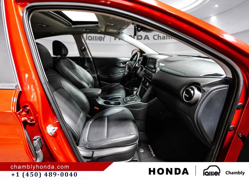 Hyundai Kona 1.6T Ultimate AWD I LEATHER I SUNROOF I HEATED SEATS & STEERING WHEEL I MAGS I AXCTIVE SECURITY 2019 à Montréal, Québec - 18 - w1024h768px