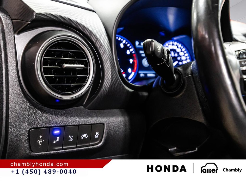Hyundai Kona 1.6T Ultimate AWD I LEATHER I SUNROOF I HEATED SEATS & STEERING WHEEL I MAGS I AXCTIVE SECURITY 2019 à Montréal, Québec - 22 - w1024h768px