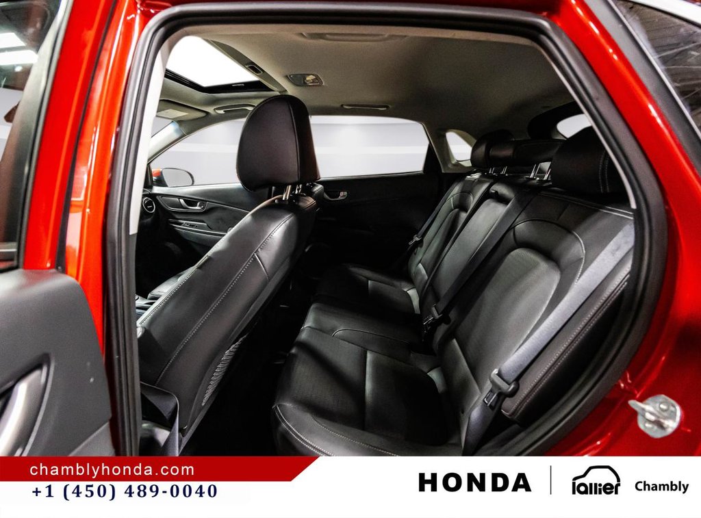 Hyundai Kona 1.6T Ultimate AWD I LEATHER I SUNROOF I HEATED SEATS & STEERING WHEEL I MAGS I AXCTIVE SECURITY 2019 à Montréal, Québec - 14 - w1024h768px