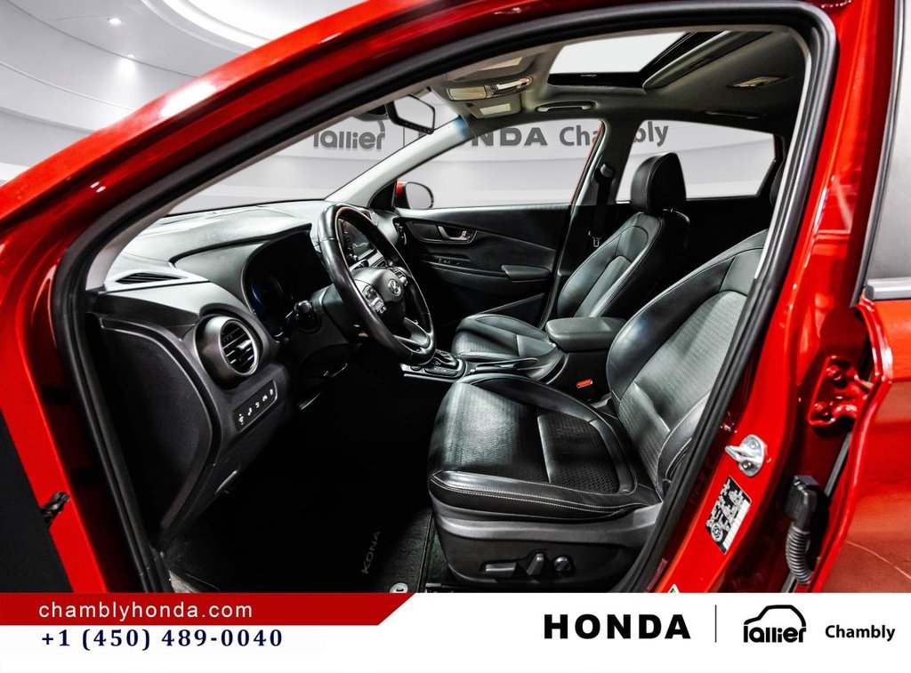 Hyundai Kona 1.6T Ultimate AWD I LEATHER I SUNROOF I HEATED SEATS & STEERING WHEEL I MAGS I AXCTIVE SECURITY 2019 à Montréal, Québec - 20 - w1024h768px