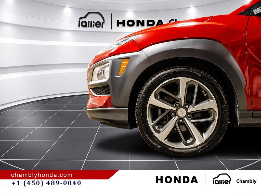 Hyundai Kona 1.6T Ultimate AWD I LEATHER I SUNROOF I HEATED SEATS & STEERING WHEEL I MAGS I AXCTIVE SECURITY 2019 à Montréal, Québec - 10 - w1024h768px