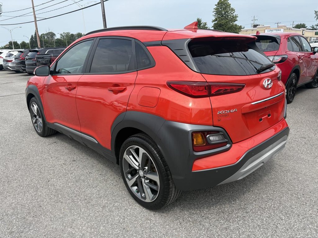 2019 Hyundai Kona 1.6T Ultimate AWD SUNROOF I LEATHER I MAGS I CARPLAY I ACTIVE SECURITY in Montréal, Quebec - 4 - w1024h768px