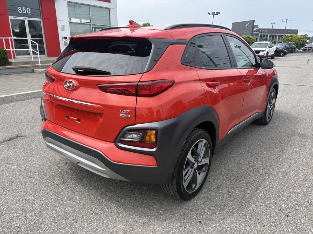 2019 Hyundai Kona 1.6T Ultimate AWD SUNROOF I LEATHER I MAGS I CARPLAY I ACTIVE SECURITY in Montréal, Quebec - 5 - w1024h768px