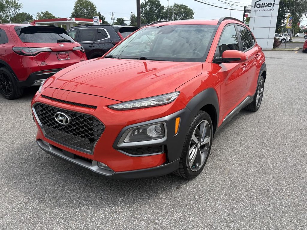 2019 Hyundai Kona 1.6T Ultimate AWD SUNROOF I LEATHER I MAGS I CARPLAY I ACTIVE SECURITY in Montréal, Quebec - 3 - w1024h768px