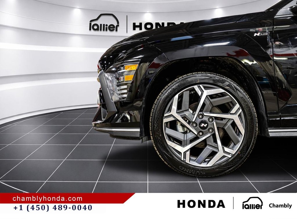 Hyundai Kona 1.6T N Line Ultimate AWD 14,000 KM I SUNROOF HEATED & VENTILATED SEATS I MAGS I STRATER I  CARPLAY 2024 à Montréal, Québec - 10 - w1024h768px
