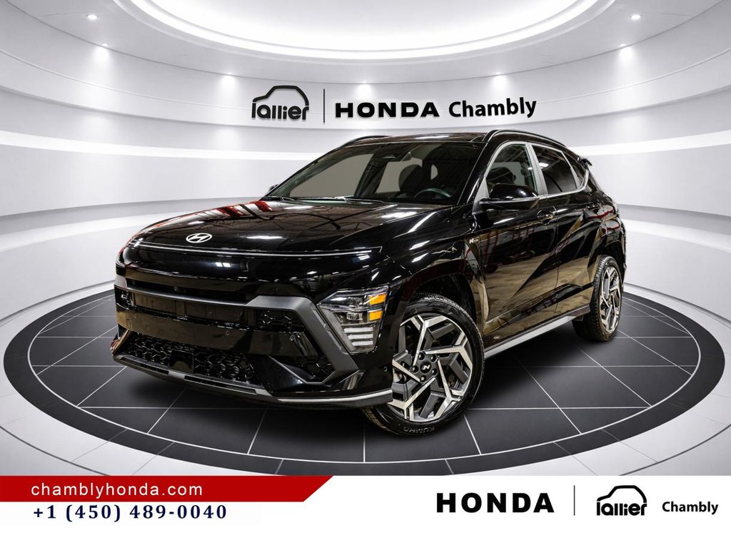 Hyundai Kona 1.6T N Line Ultimate AWD 14,000 KM I SUNROOF HEATED & VENTILATED SEATS I MAGS I STRATER I  CARPLAY 2024 à Montréal, Québec - 1 - w1024h768px