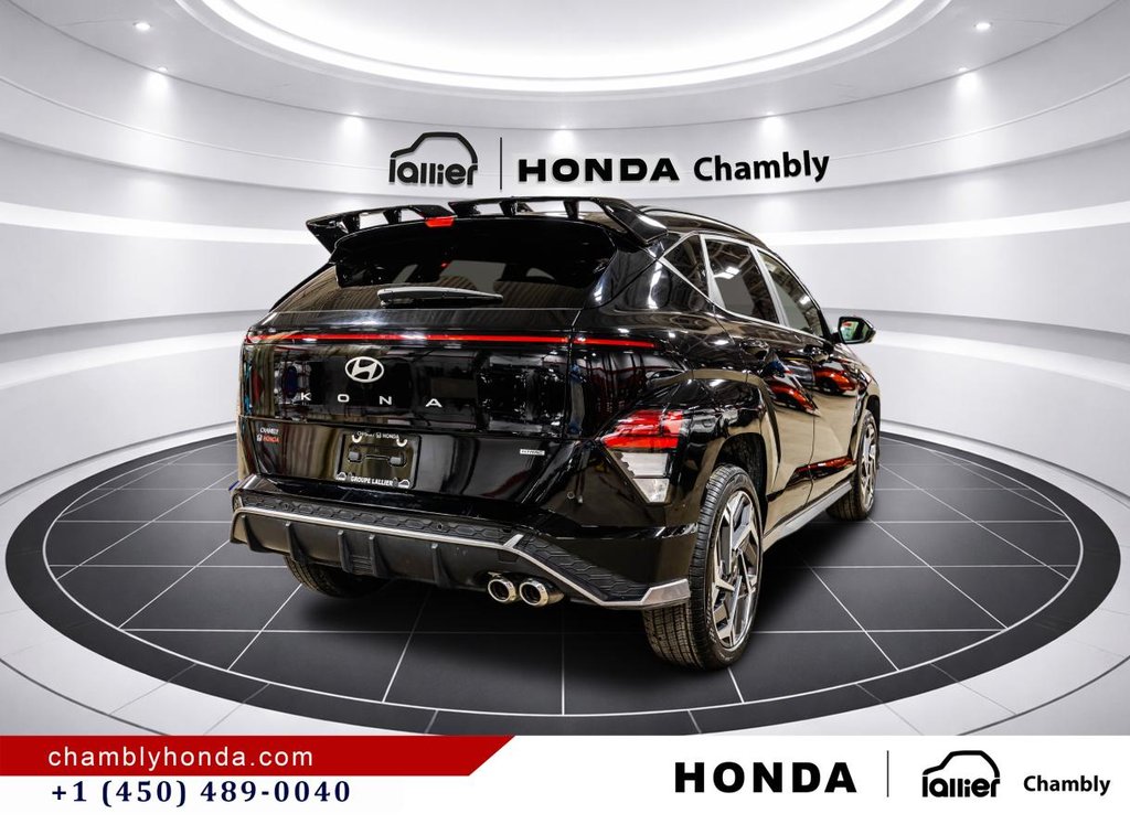 Hyundai Kona 1.6T N Line Ultimate AWD 14,000 KM I SUNROOF HEATED & VENTILATED SEATS I MAGS I STRATER I  CARPLAY 2024 à Montréal, Québec - 7 - w1024h768px