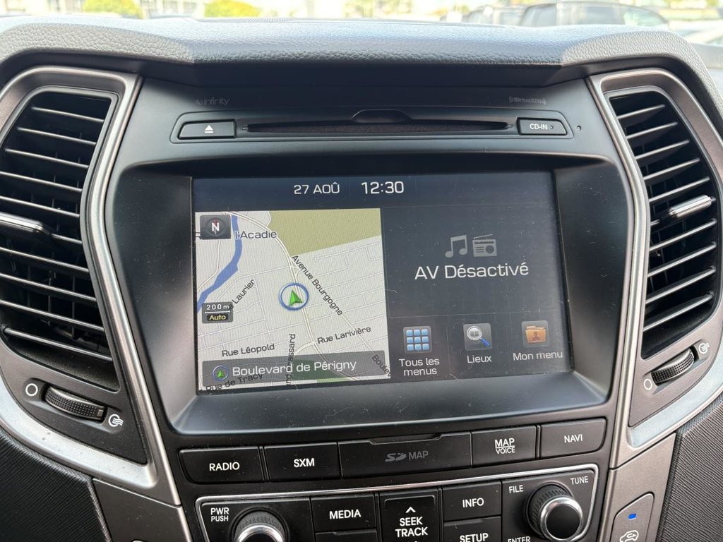 2017 Hyundai Santa Fe Sport AWD 4dr 2.0T Limited  LEATHER I HEATED AND VENTILATED SEATS I MAGS I CARPLAY SUNROOF in Montréal, Quebec - 9 - w1024h768px