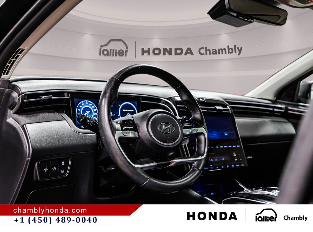 2024 Hyundai Tucson Hybrid Luxury AWD LEATHER I PANORAMIC SUNROOF I HEATED SEATS & STEERING WHEEL  I STARTER I ACTIVE SECURITY in Montréal, Quebec - 23 - w1024h768px