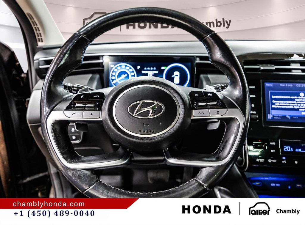 2022 Hyundai Tucson Luxury AWD I PANORAMIC SUNRROF I HEATED SEATS AND STEERING WHEEL I MAGS I LEATHER I CARPLAY in Montréal, Quebec - 25 - w1024h768px