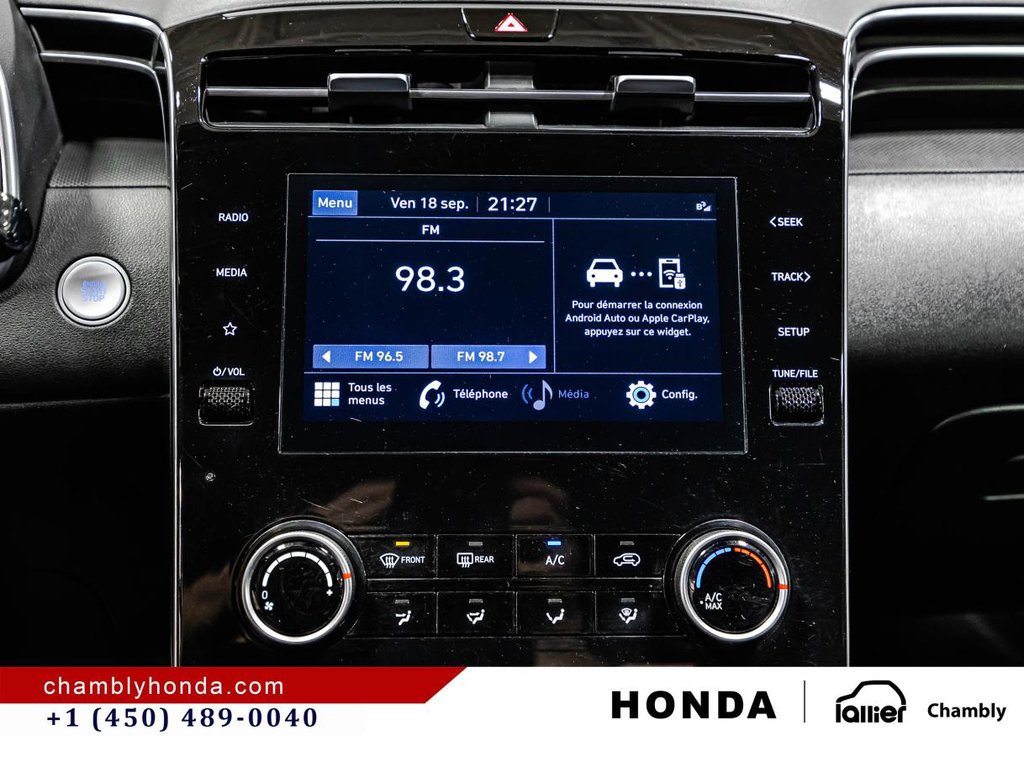 Hyundai Tucson Preferred AWD I MAGS I HEATED SEATS AND STEERING WHEEL I CARPLAY I CAMERA I ACTIVE SECURITY 2023 à Montréal, Québec - 23 - w1024h768px