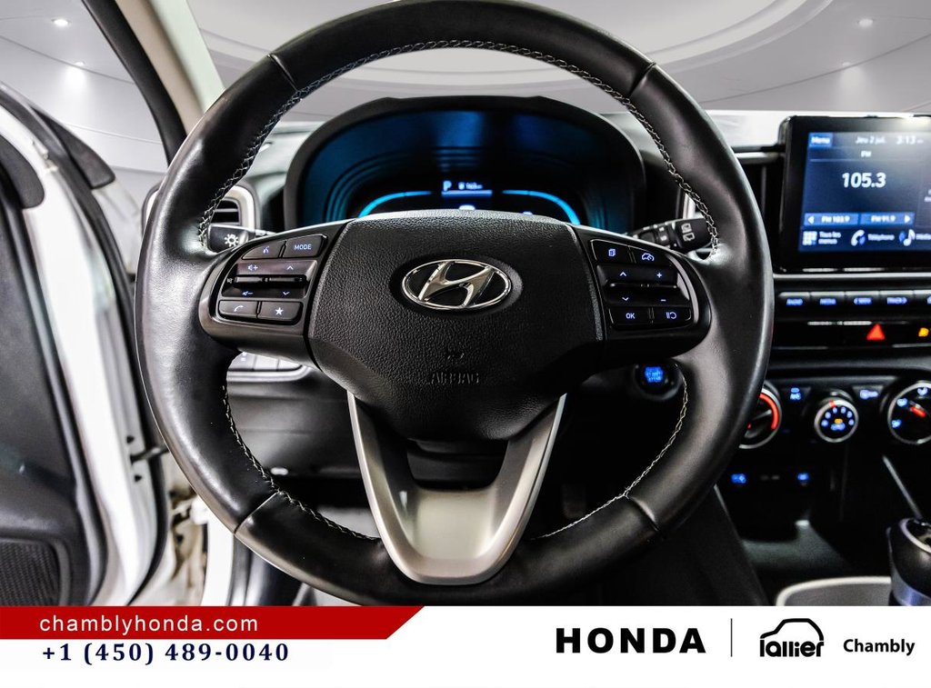 2023 Hyundai Venue Preferred IVT MAGS I HEATED SEATS & STEERING WHEEL I CARPLAY I STARTER in Montréal, Quebec - 22 - w1024h768px