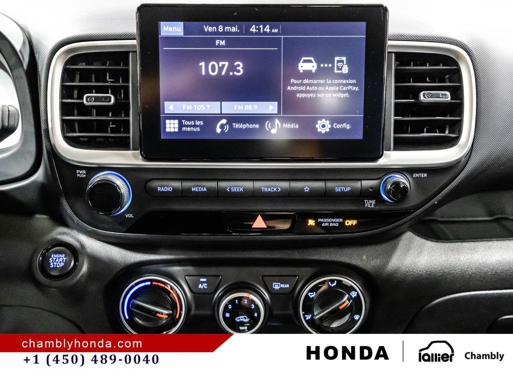Hyundai Venue Preferred MINT I SET OG SUMMER MAGS I CRPLAY I HEATED SEATS AND STERING WHEEL 2024 à Montréal, Québec - 24 - w1024h768px