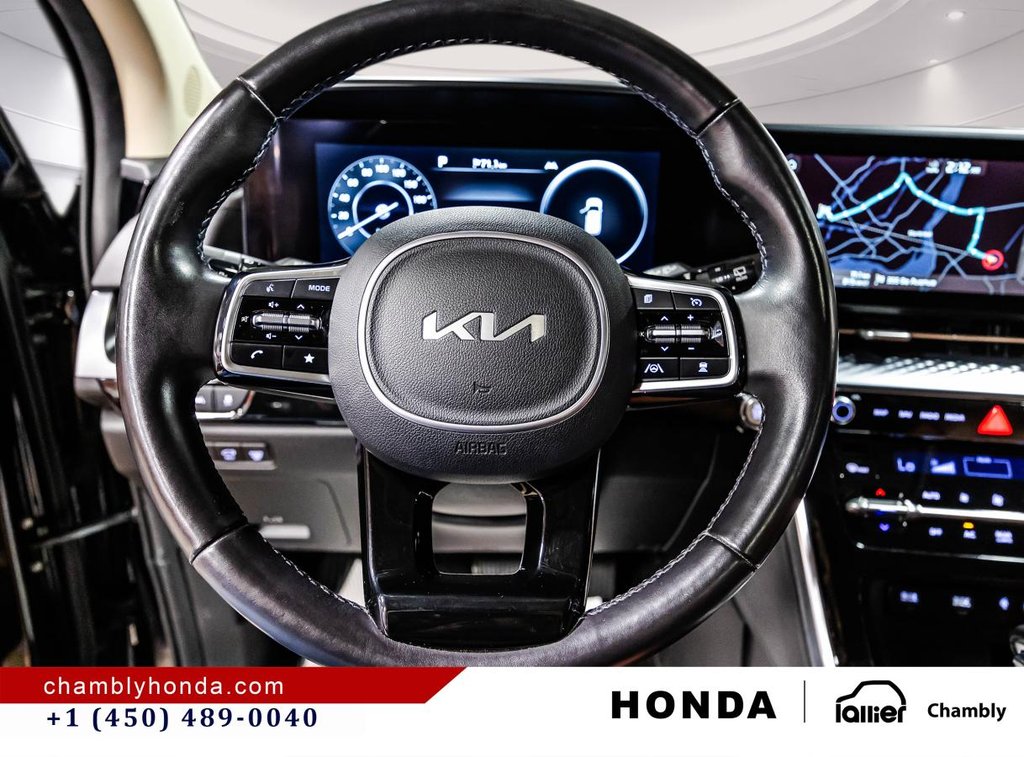 Kia Carnival SX LEATHER I COOLLING AND HEATED SEATS I HEATED STEERING WHEEL I MAGS  I SUNROOF I ACTIVE SECURITY 2023 à Montréal, Québec - 26 - w1024h768px