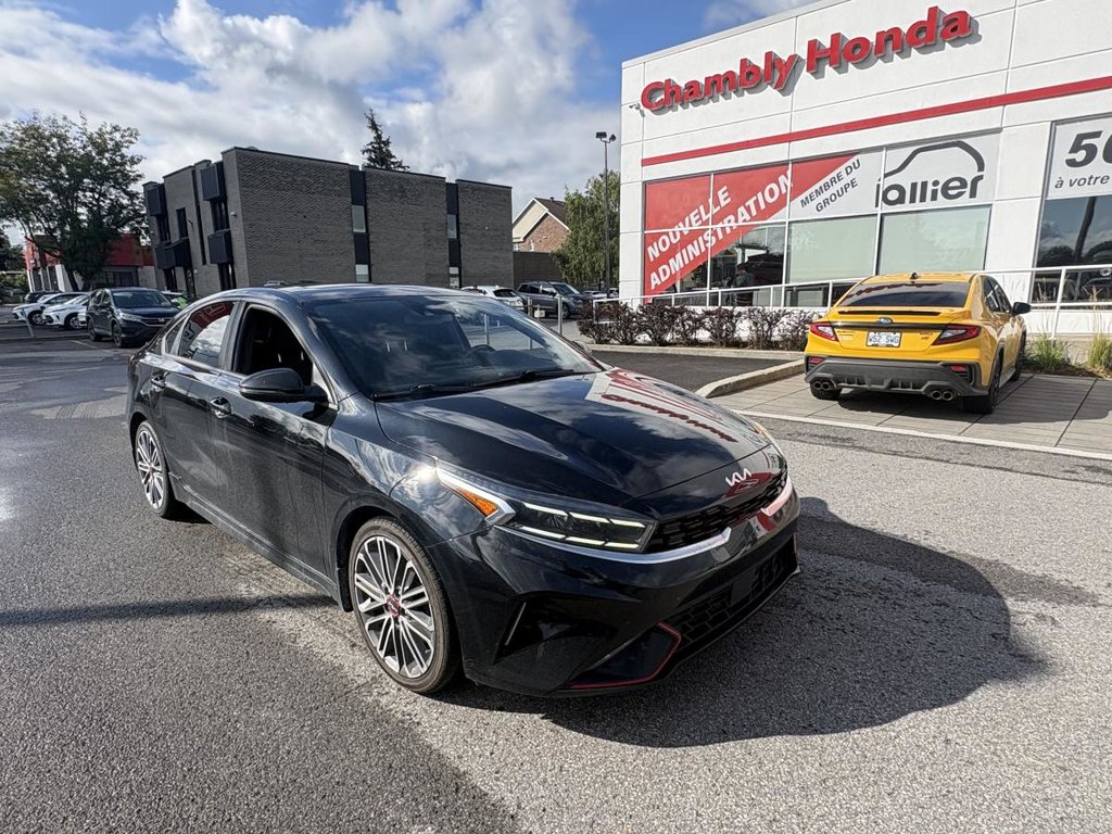 Kia Forte GT Limited DCT CARPLAY I SUNROOF I MAGS I LEATHER I HEATED AND COOLING SEATS I ACTIVE SECURITY 2022 à Montréal, Québec - 1 - w1024h768px