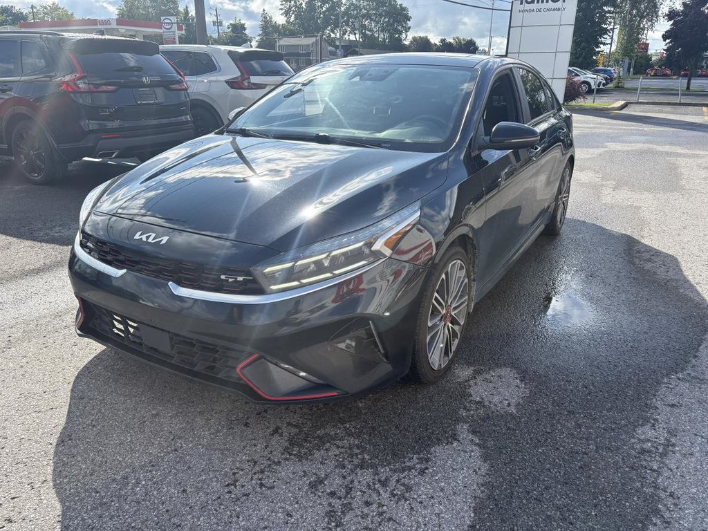 Kia Forte GT Limited DCT CARPLAY I SUNROOF I MAGS I LEATHER I HEATED AND COOLING SEATS I ACTIVE SECURITY 2022 à Montréal, Québec - 3 - w1024h768px