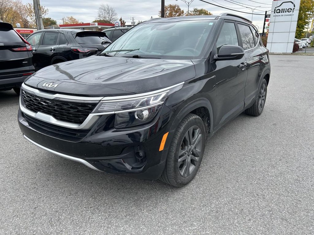 2023 Kia Seltos EX MAGS I SHEATED SEATS AND STEERING WHEEL I CARPLAY I CAMERA IU STERTER I ACTIVE SECURITY in Montréal, Quebec - 3 - w1024h768px