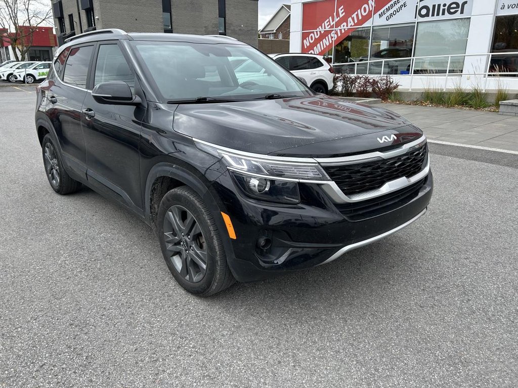 2023 Kia Seltos EX MAGS I SHEATED SEATS AND STEERING WHEEL I CARPLAY I CAMERA IU STERTER I ACTIVE SECURITY in Montréal, Quebec - 2 - w1024h768px