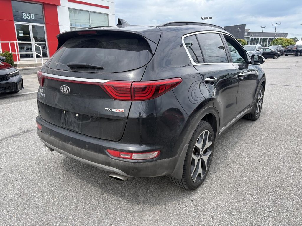 Kia Sportage SX Turbo AWD w/Black HEATED & VENTILATED SETAS I GPS I CARPLAY I MAGS I PANORAMIC SUNROOF 2018 à Montréal, Québec - 5 - w1024h768px