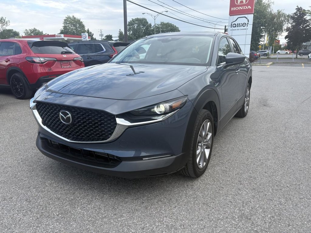 2021 Mazda CX-30 GS AWD LEATHER I HEATED SEATS AND STEERING WHEEL I SUNROOF I MAGS I ACTIVE SECURITY in Montréal, Quebec - 3 - w1024h768px
