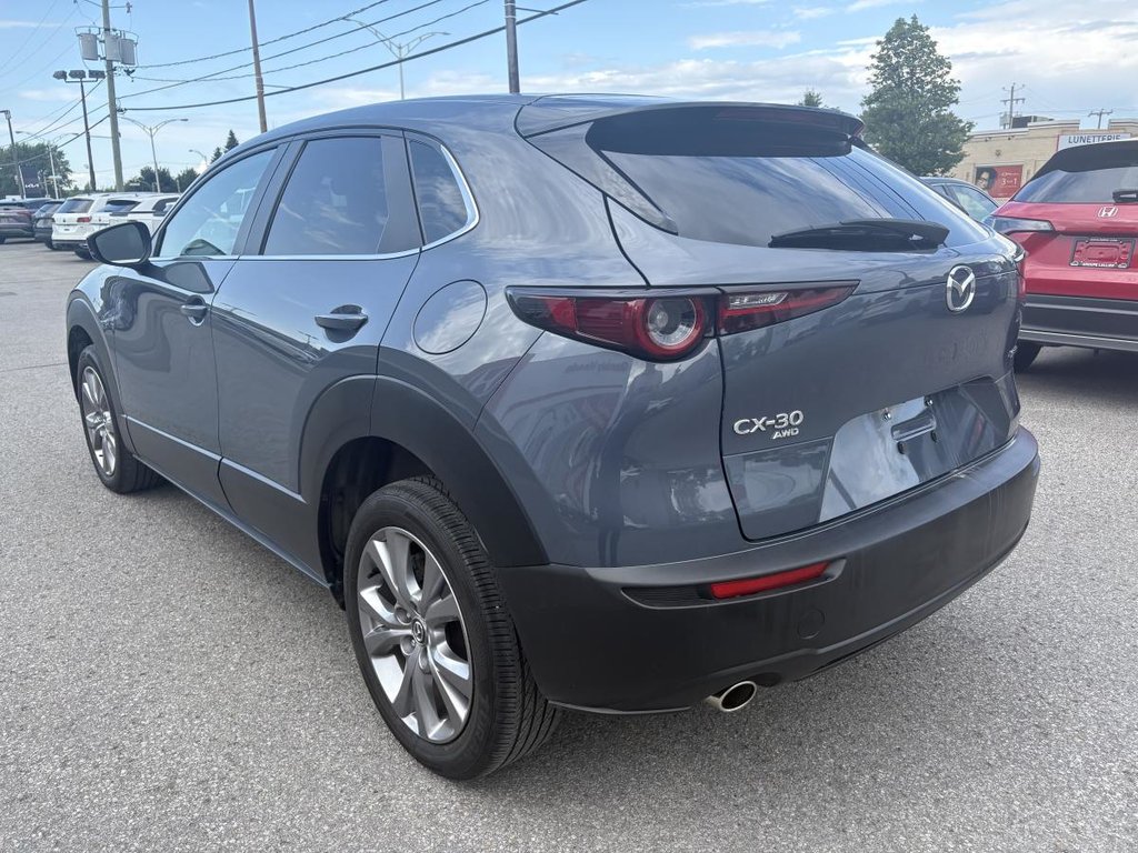 2021 Mazda CX-30 GS AWD LEATHER I HEATED SEATS AND STEERING WHEEL I SUNROOF I MAGS I ACTIVE SECURITY in Montréal, Quebec - 4 - w1024h768px