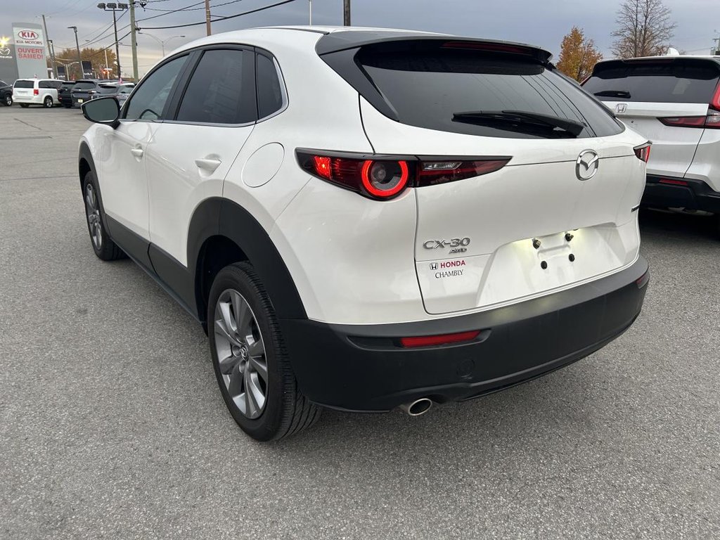 2024 Mazda CX-30 GS AWD CARPLAY I HEATED SEATS AND STEERING WHEEL I CAMERA I MAGS I ACTIVE SECURITY in Montréal, Quebec - 4 - w1024h768px
