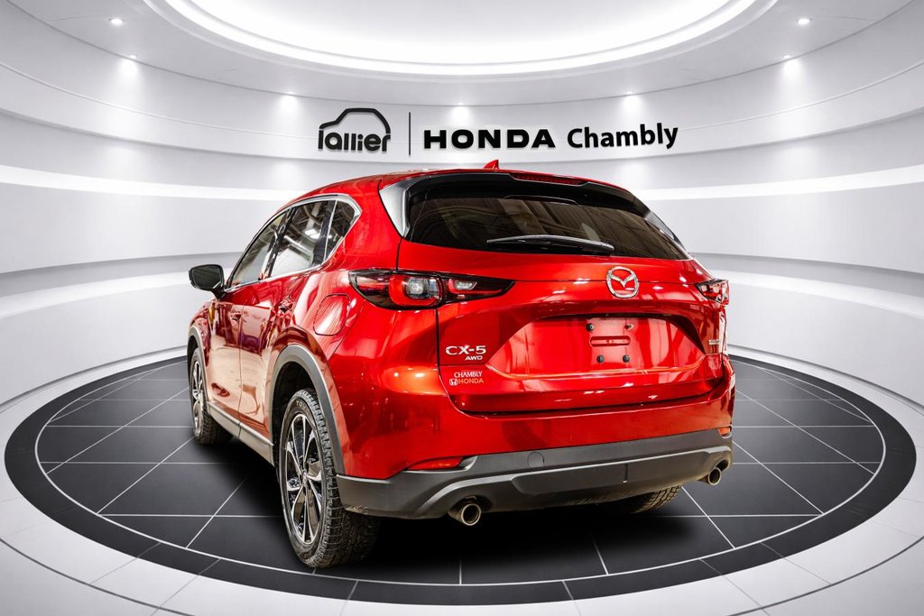 Mazda CX-5 GT AWD 1 OWNER I NO ACCIDENT I CARPLAY I SUNROOF I LEATHER I HEATED SEATS & STEERING WHEEL 2022 à Montréal, Québec - 5 - w1024h768px