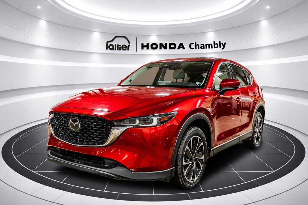 Mazda CX-5 GT AWD 1 OWNER I NO ACCIDENT I CARPLAY I SUNROOF I LEATHER I HEATED SEATS & STEERING WHEEL 2022 à Montréal, Québec - 3 - w1024h768px