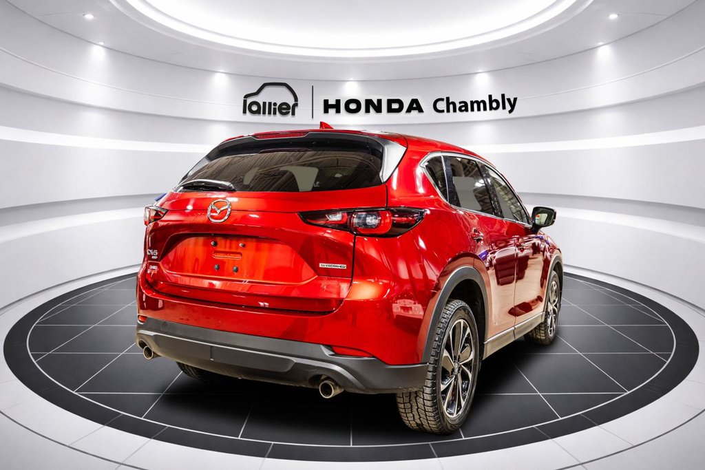 Mazda CX-5 GT AWD 1 OWNER I NO ACCIDENT I CARPLAY I SUNROOF I LEATHER I HEATED SEATS & STEERING WHEEL 2022 à Montréal, Québec - 7 - w1024h768px