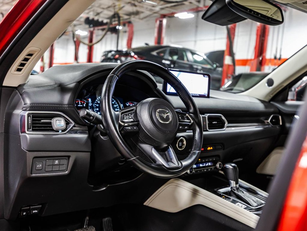 Mazda CX-5 GT AWD 1 OWNER I NO ACCIDENT I CARPLAY I SUNROOF I LEATHER I HEATED SEATS & STEERING WHEEL 2022 à Montréal, Québec - 22 - w1024h768px