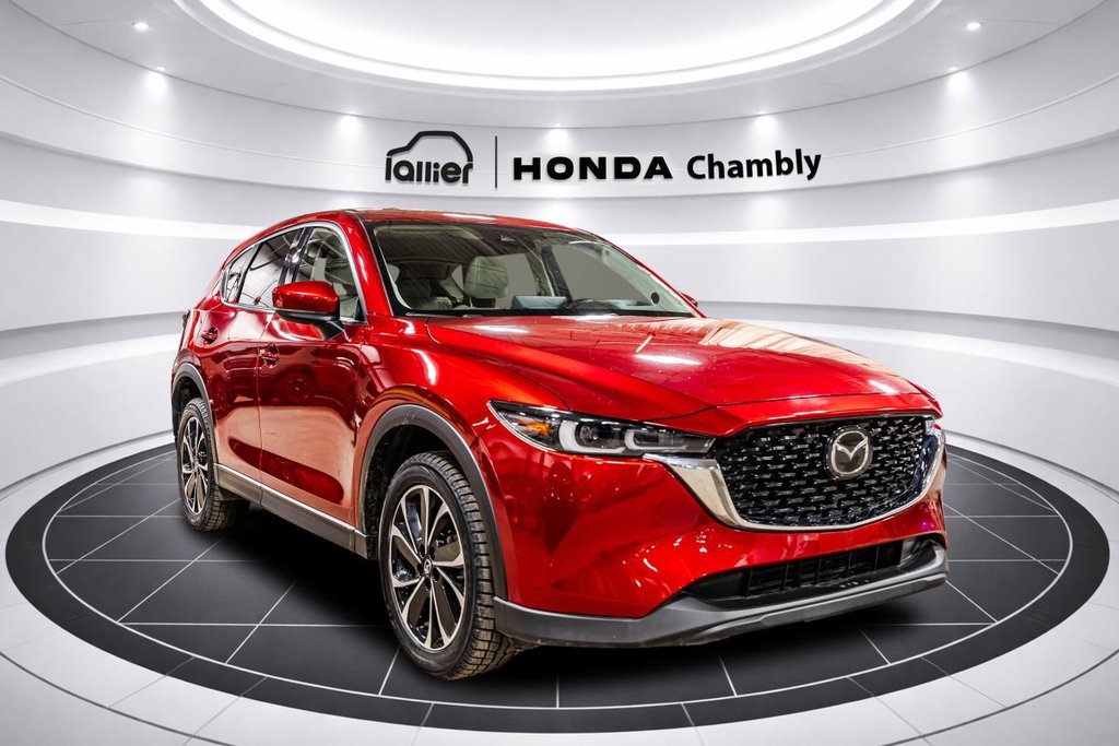 Mazda CX-5 GT AWD 1 OWNER I NO ACCIDENT I CARPLAY I SUNROOF I LEATHER I HEATED SEATS & STEERING WHEEL 2022 à Montréal, Québec - 9 - w1024h768px