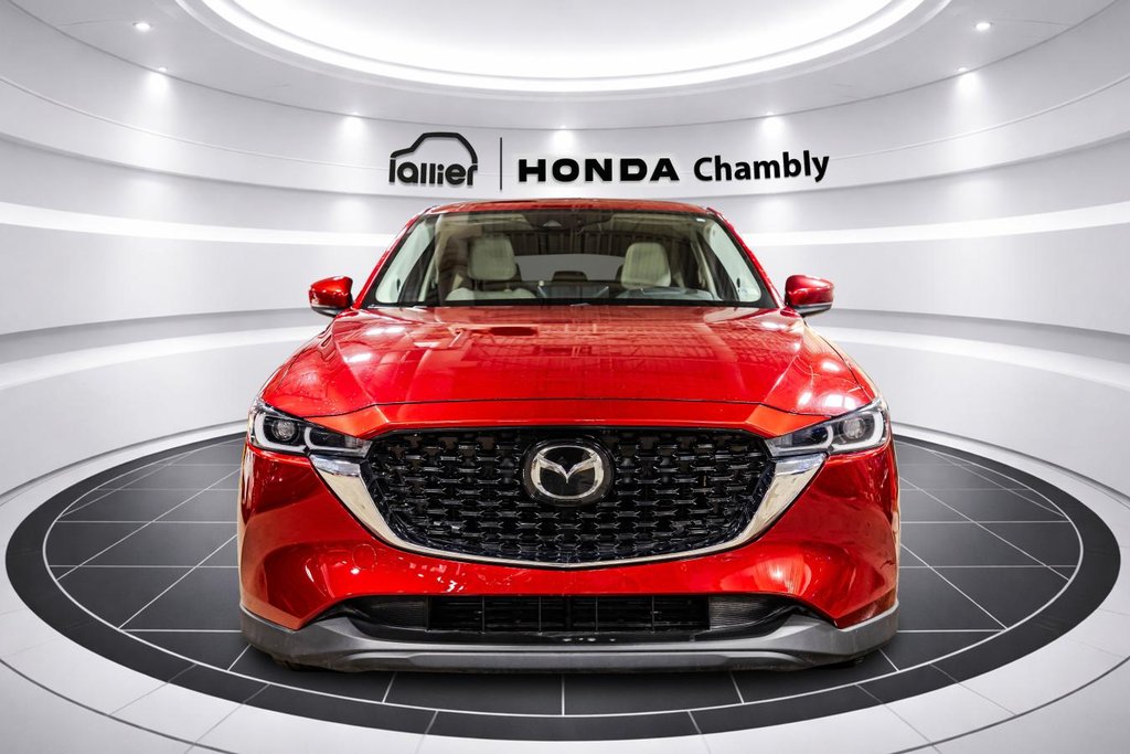 Mazda CX-5 GT AWD 1 OWNER I NO ACCIDENT I CARPLAY I SUNROOF I LEATHER I HEATED SEATS & STEERING WHEEL 2022 à Montréal, Québec - 2 - w1024h768px
