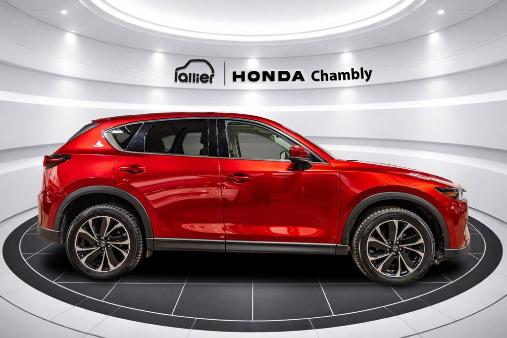 Mazda CX-5 GT AWD 1 OWNER I NO ACCIDENT I CARPLAY I SUNROOF I LEATHER I HEATED SEATS & STEERING WHEEL 2022 à Montréal, Québec - 8 - w1024h768px