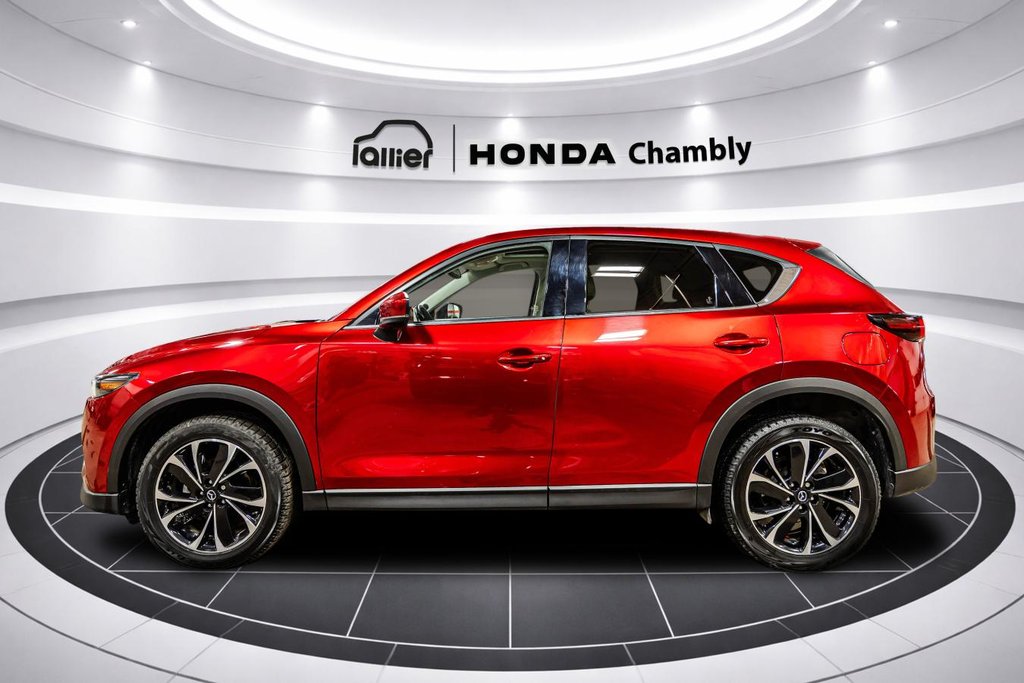 Mazda CX-5 GT AWD 1 OWNER I NO ACCIDENT I CARPLAY I SUNROOF I LEATHER I HEATED SEATS & STEERING WHEEL 2022 à Montréal, Québec - 4 - w1024h768px