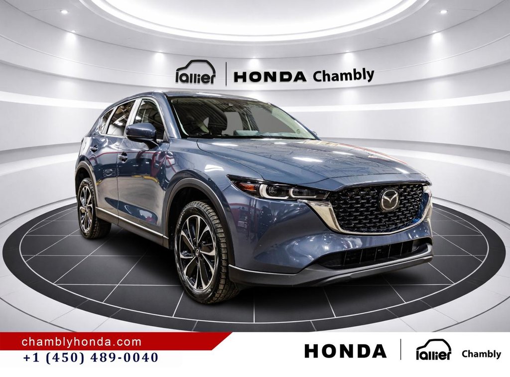 Mazda CX-5 GS AWD SUNROOF I MAGS I LEATHER 7 SUEDE I HEATED SEATS IO CARPLAY I ACTIVE SECURITY 2023 à Montréal, Québec - 9 - w1024h768px