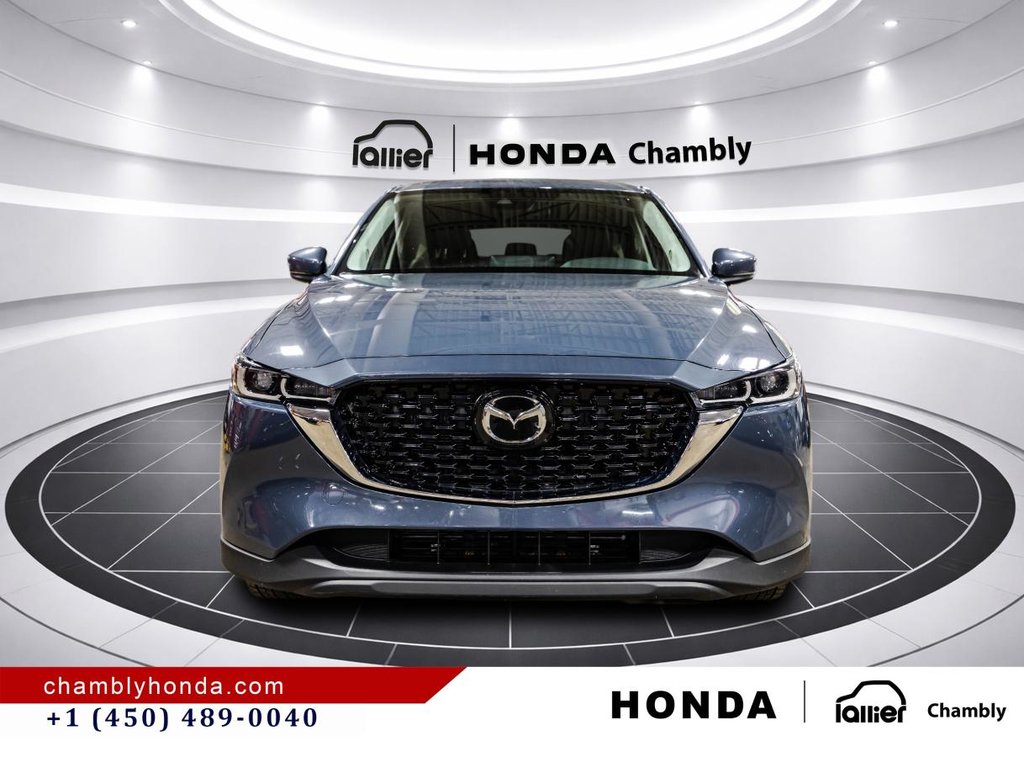 Mazda CX-5 GS AWD SUNROOF I MAGS I LEATHER 7 SUEDE I HEATED SEATS IO CARPLAY I ACTIVE SECURITY 2023 à Montréal, Québec - 2 - w1024h768px