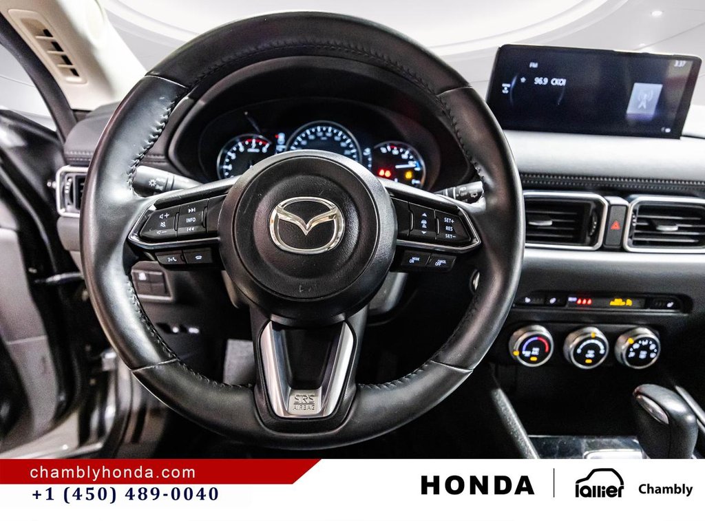 Mazda CX-5 GS AWD CARPLAY I HEATED SEATS I LEATHER I CAMERA I MAGS I ACTIVE SECURITY 2023 à Montréal, Québec - 22 - w1024h768px