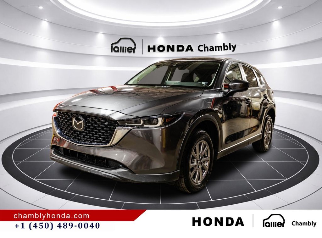 Mazda CX-5 GS AWD CARPLAY I HEATED SEATS I LEATHER I CAMERA I MAGS I ACTIVE SECURITY 2023 à Montréal, Québec - 3 - w1024h768px